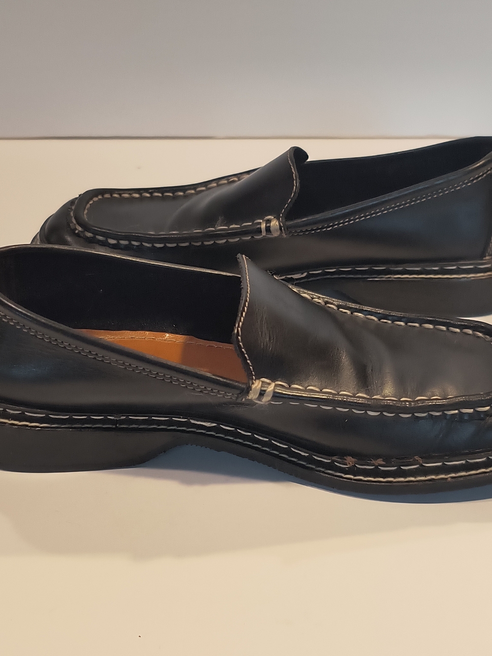 Frye Corsica Moc Black Leather Loafers Moccasins Women’s Size 8.5 M - Picture 7 of 15